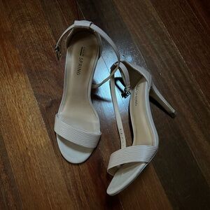 Call It Spring Blush Strappy Heels